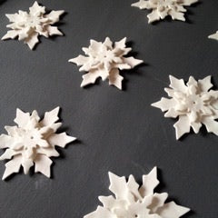 Porcelain Snowflakes