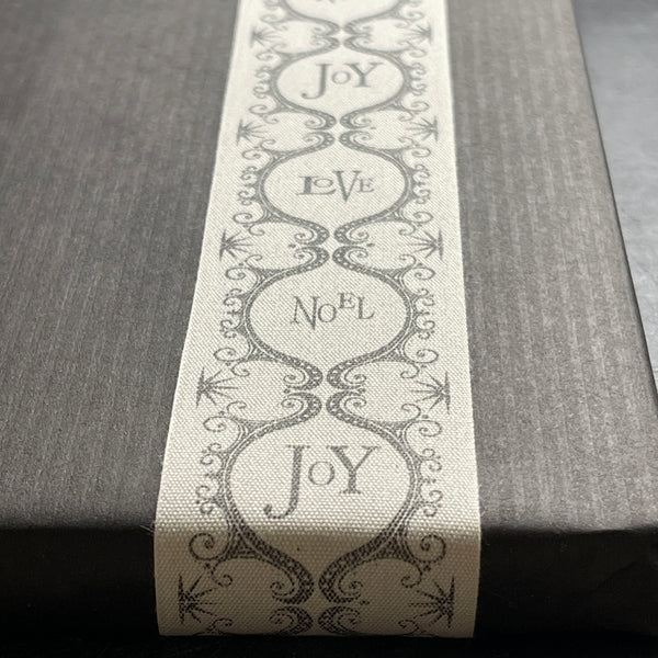 Noel, Joy & Love ribbon