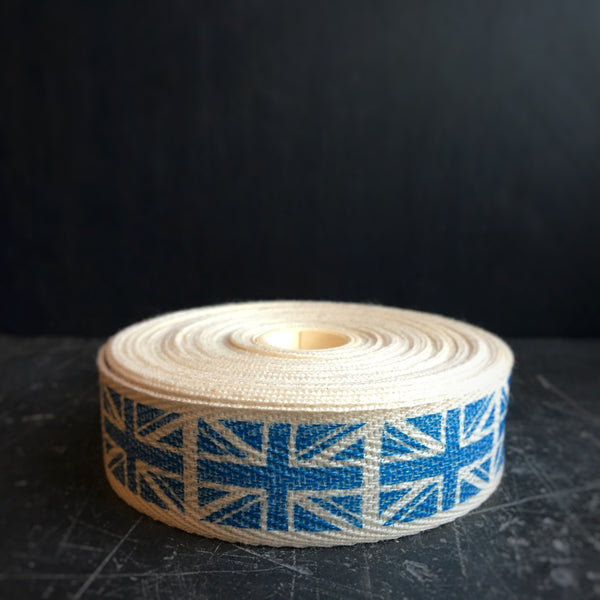 union jack ribbon blue