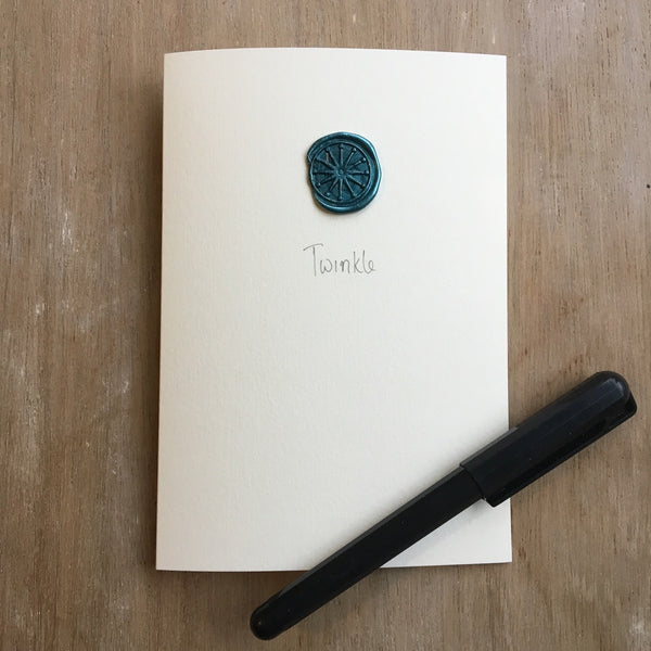 Christmas Card with wax seal