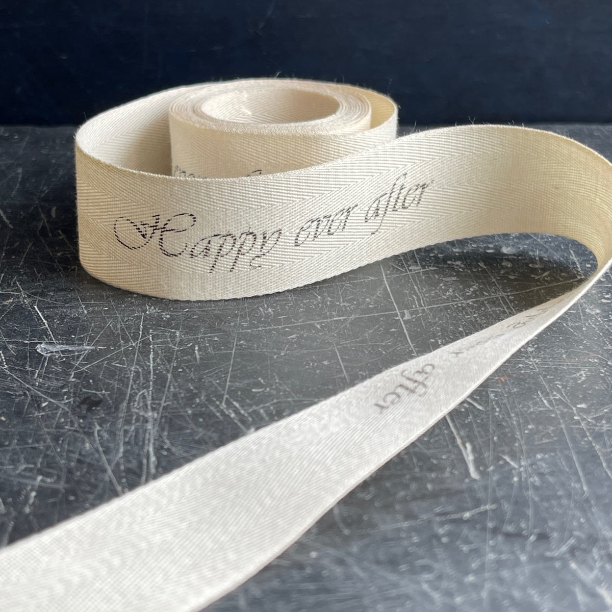 Cc Ribbon Personalised Ribbons in cotton or linen – Caltonberry
