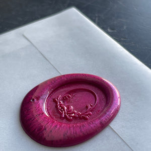 Floral Wreath Wax Seal