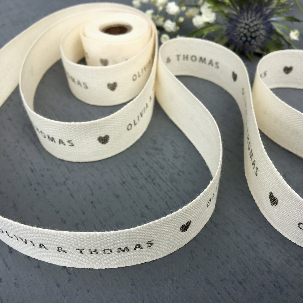Personalized Ribbon  Shop Custom Ribbons for Weddings, Parties